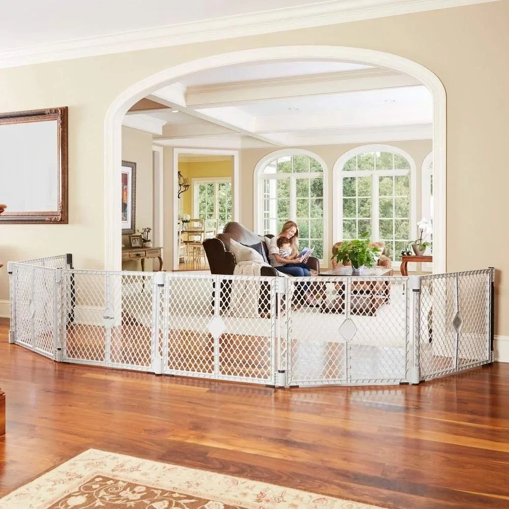 Baby Gate Extra Wide - #For Superyard 6 Panel Baby Play