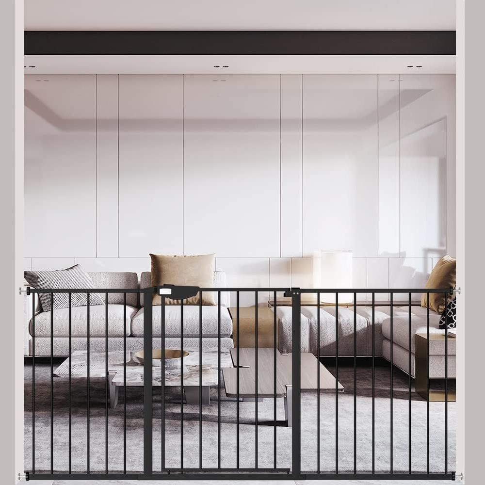 Baby Gate Extra Wide - Triple Lock Baby Gate or Stairs