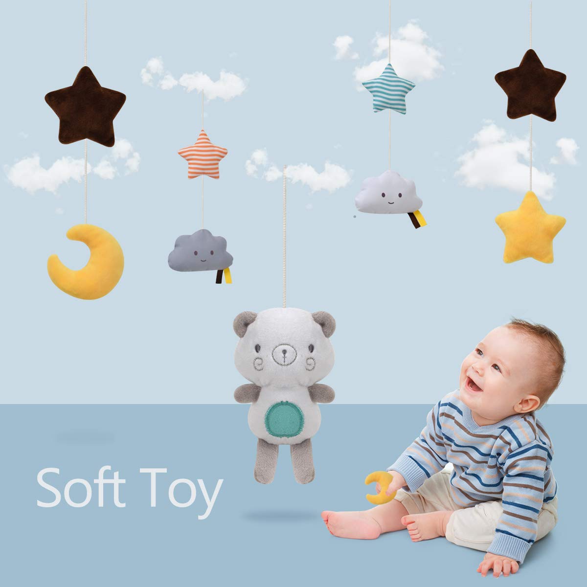 Baby Crib Mobiles Rattles Musi - Crib Mobile Musical recension och pris