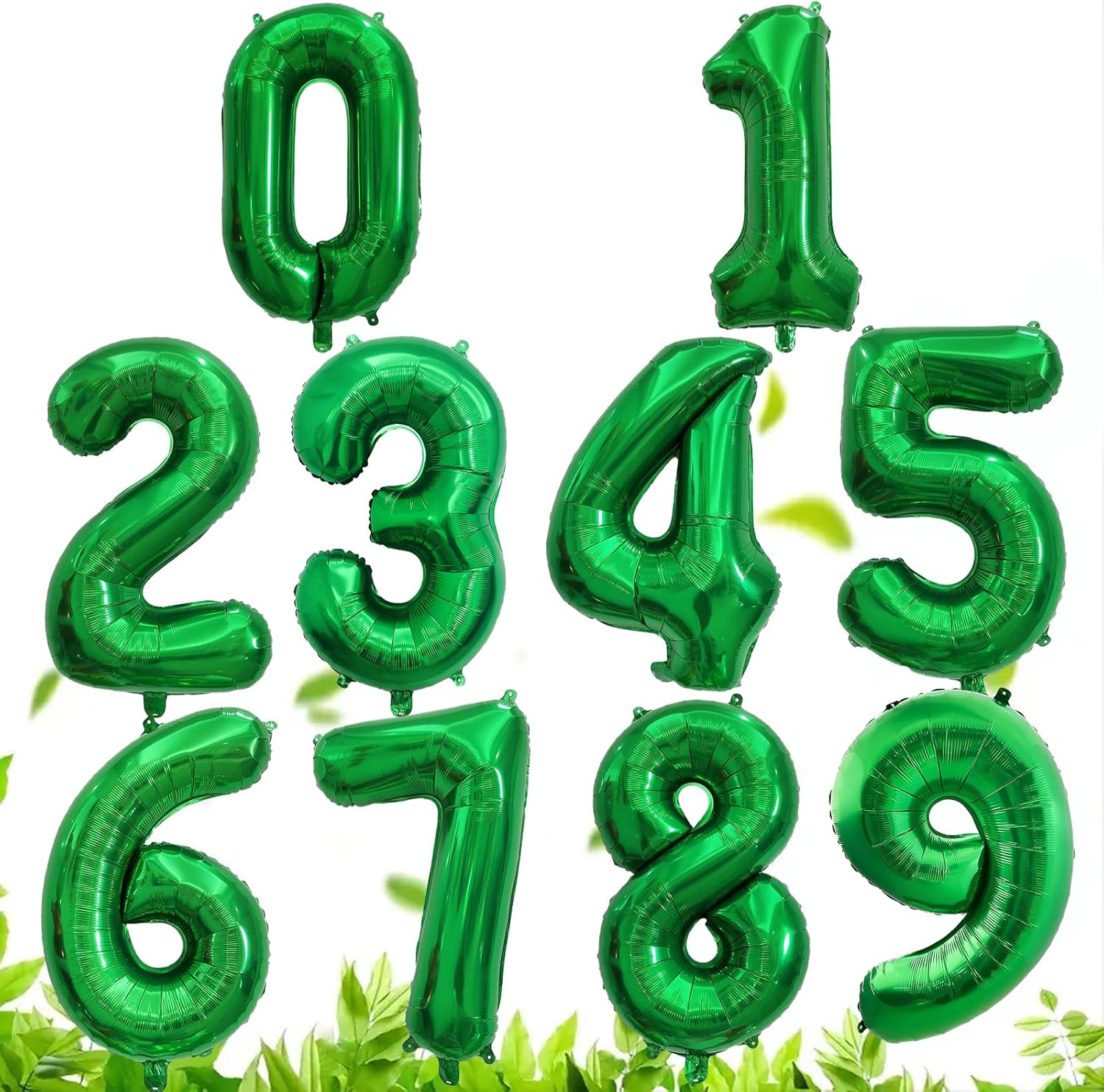 32 Inch Green Number Foil Ball - Baby Nursery Jungle Theme recension och pris