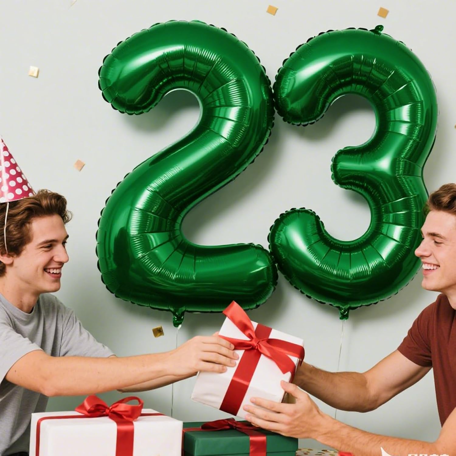 32 Inch Green Number Foil Ball - Baby Nursery Jungle Theme recension och pris