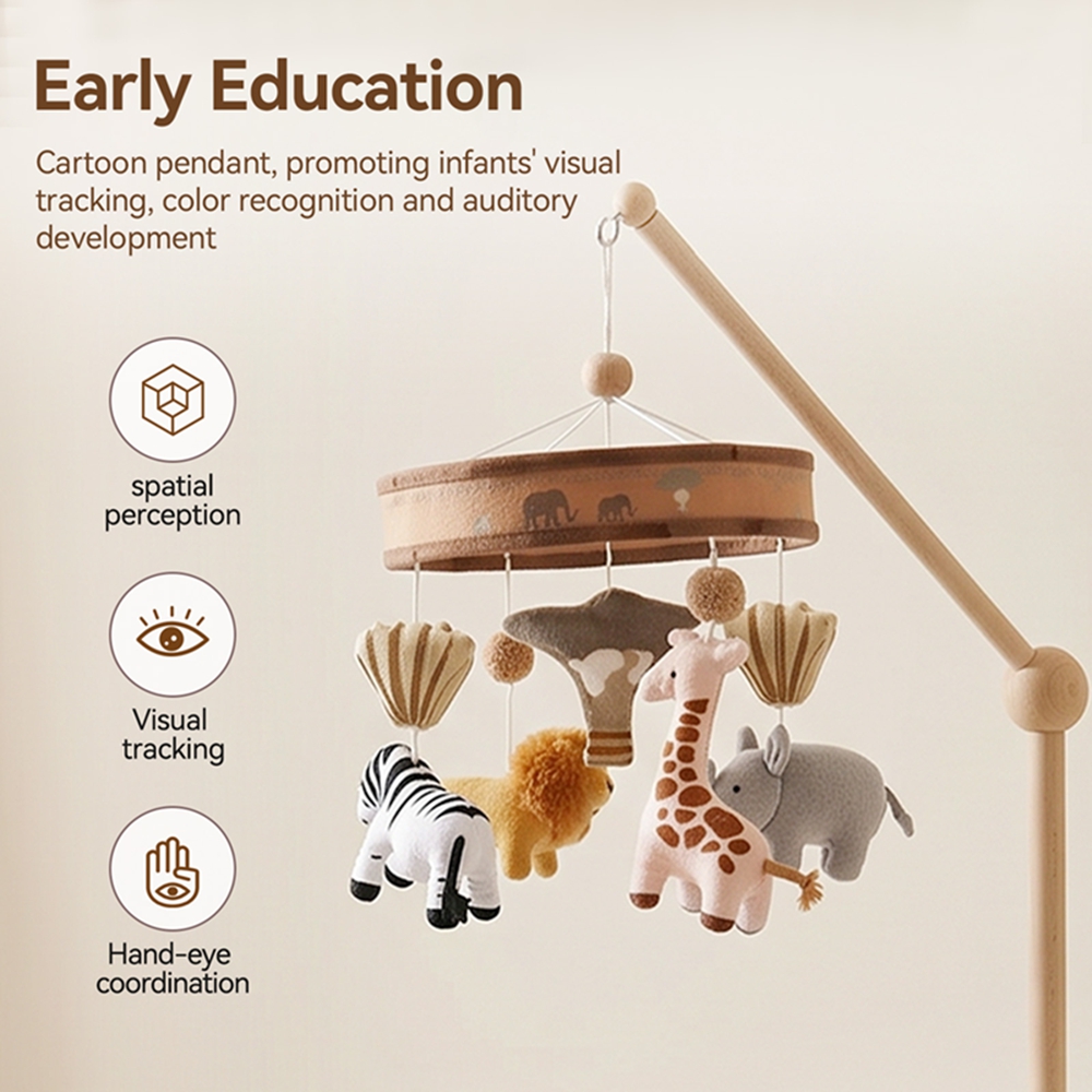 Baby Rattle Toys 0-12 Month Ne - Crib Mobile Musical recension och pris