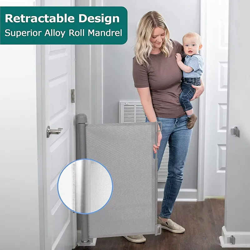 Hallways Use Mesh Safety Dog G - Baby Gate Extra Wide recension och pris