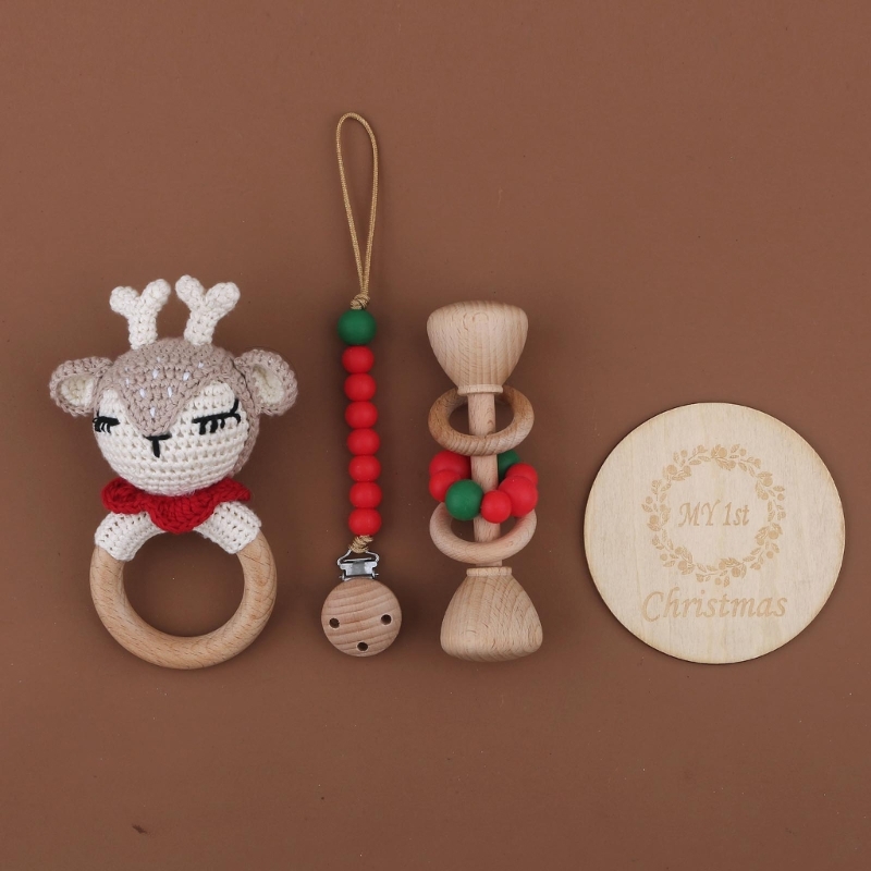 1 Set Crochet Bunny Baby Rattl - Crib Mobile Musical recension och pris