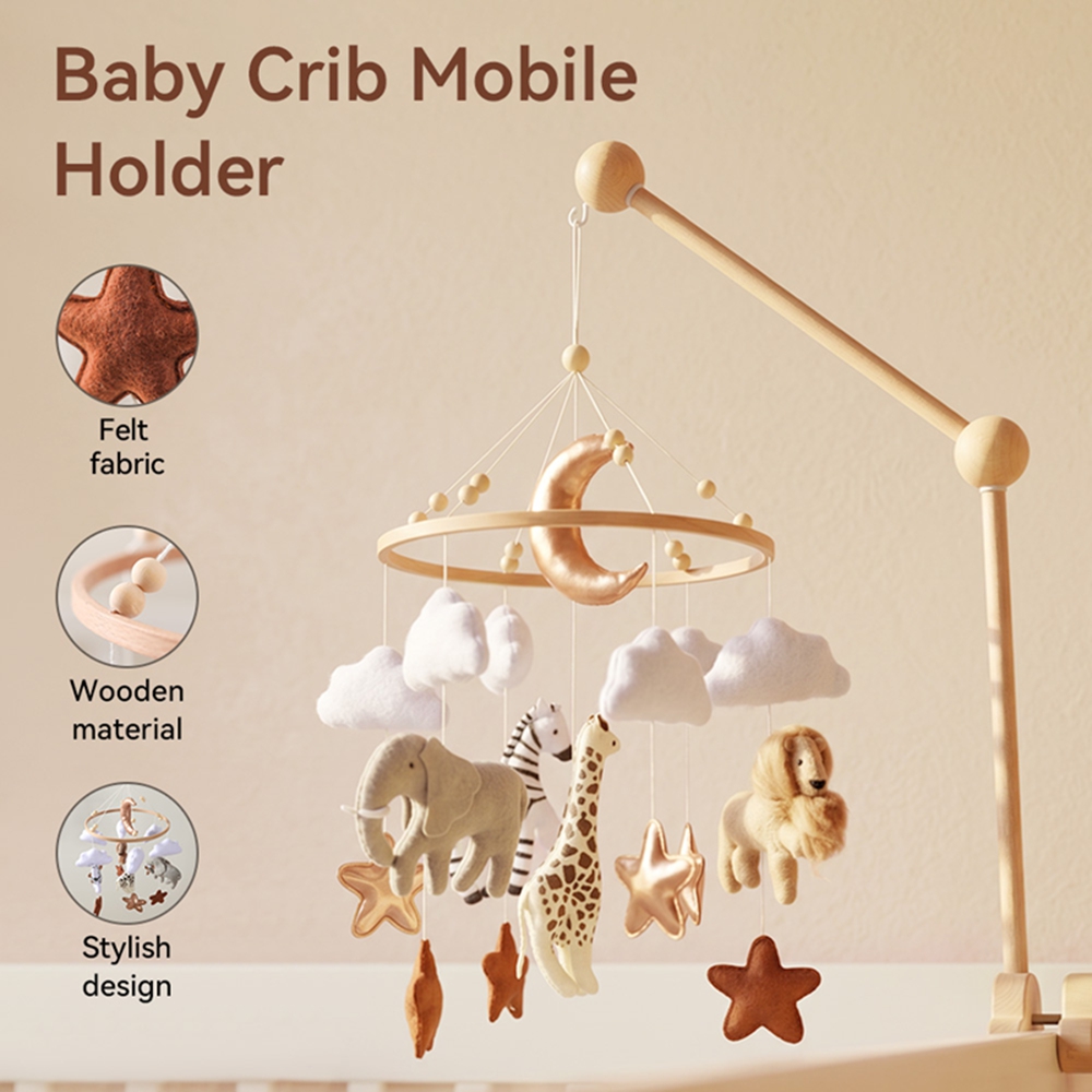 Wooden Bed Bell Baby Crib Mobi - Crib Mobile Musical recension och pris