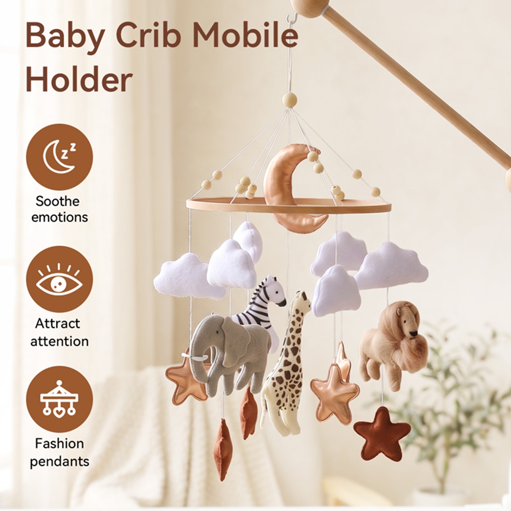 Wooden Bed Bell Baby Crib Mobi - Crib Mobile Musical recension och pris