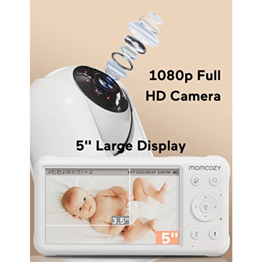 Video Baby Monitor, 1080P 5 HD - Baby Nursery Videos recension och pris