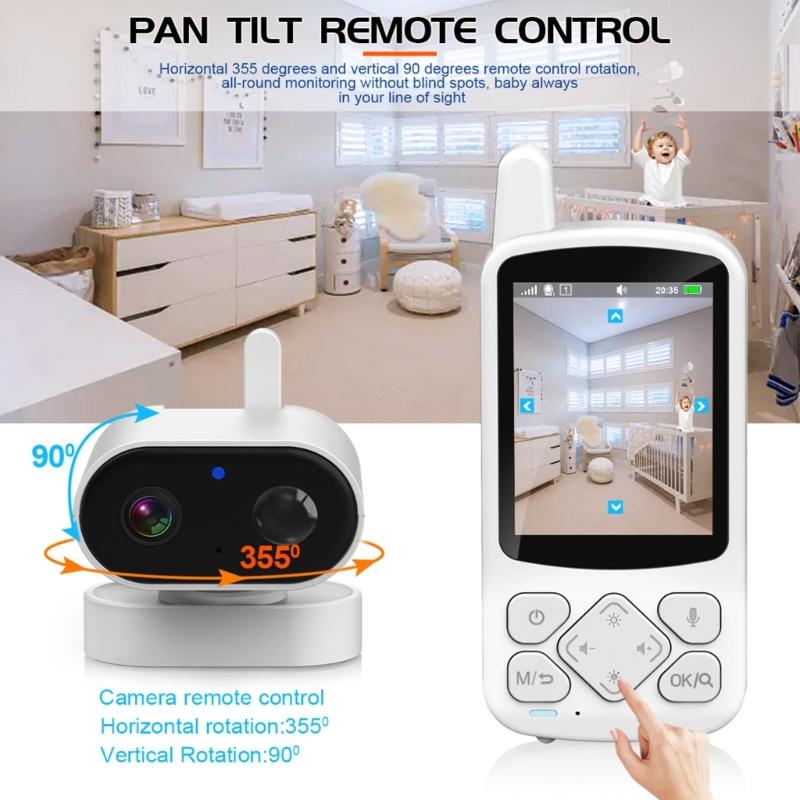 Video Baby Monitor with 2.8 Sc - Baby Nursery Videos recension och pris