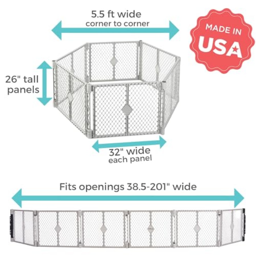 Superyard Duo Extra Wide Baby  - Baby Gate Extra Wide recension och pris