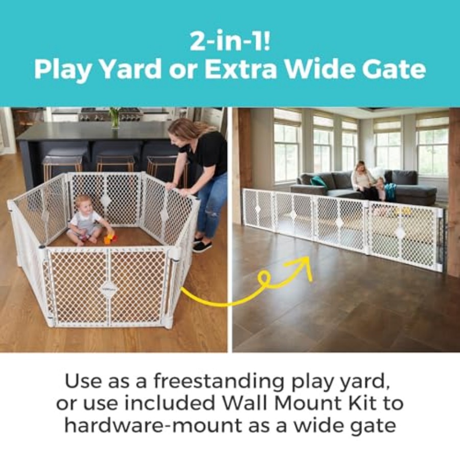 Superyard Duo Extra Wide Baby  - Baby Gate Extra Wide recension och pris