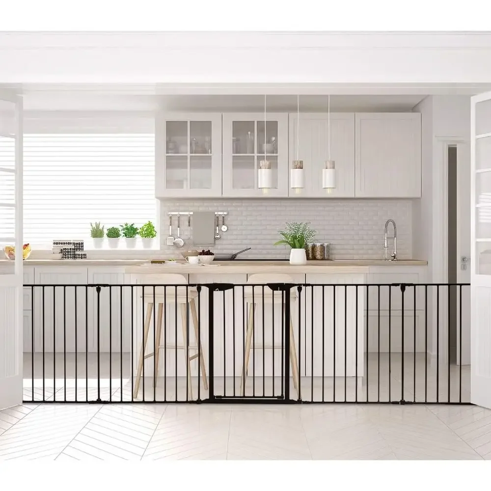 6-Panel Adjustable Extra Wide  - Baby Gate Extra Wide recension och pris