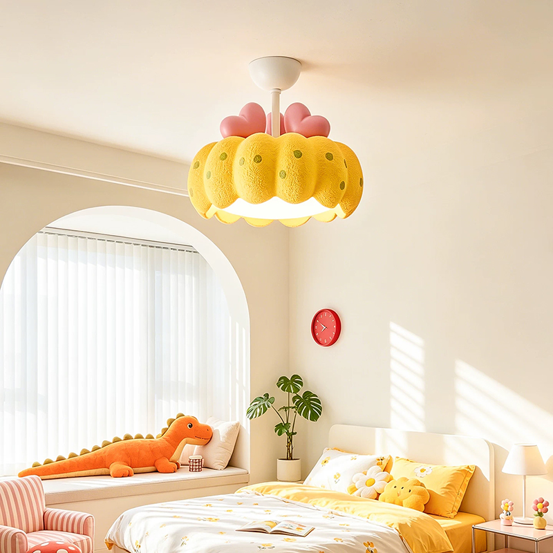 Cream Style Children's Room Ce - Baby Nursery Pink recension och pris