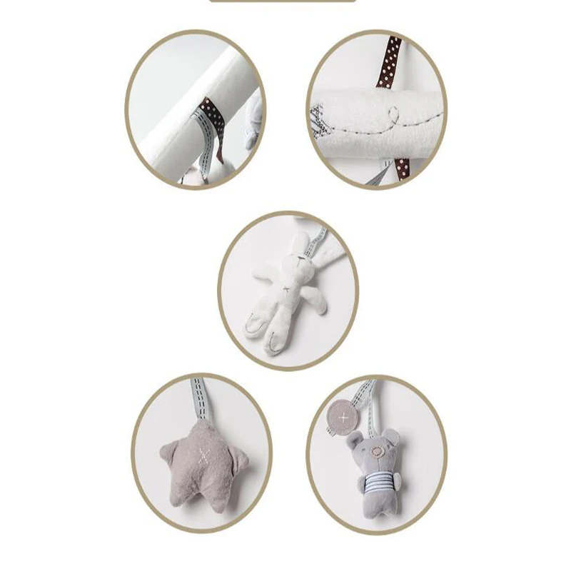 2025 New Hanging Bed Rabbit Ba - Crib Mobile Musical recension och pris