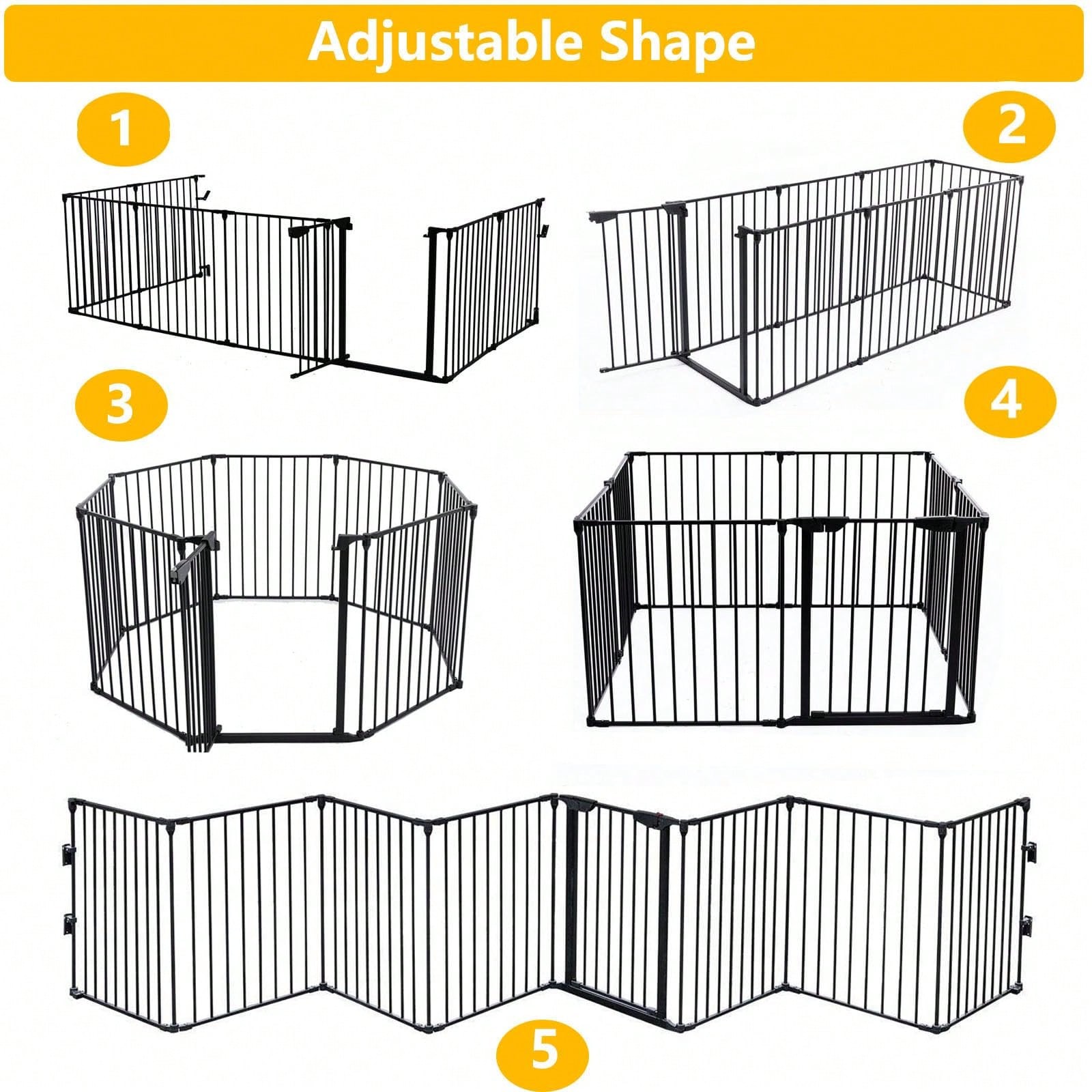 Extra Wide Black Baby Gate Wit - Baby Gate Extra Wide recension och pris