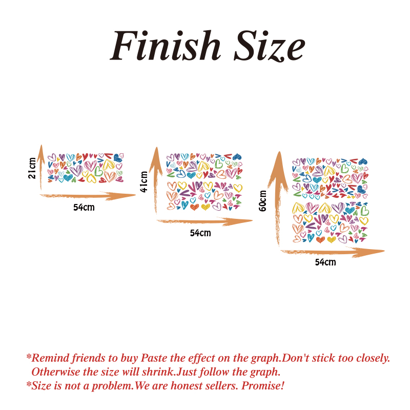 Watercolor Heart Print Wall St - Baby Nursery Panelling recension och pris
