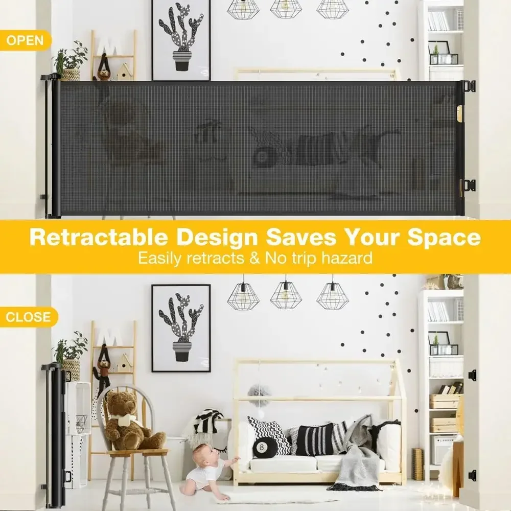 Retractable Extra Wide 118 Inc - Baby Gate Extra Wide recension och pris