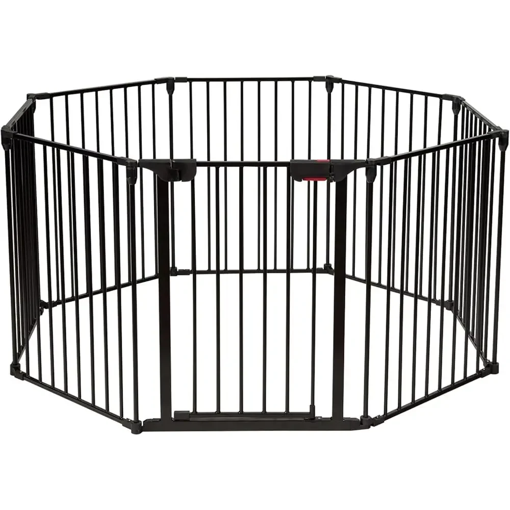 8-Panel Adjustable Extra Wide  - Baby Gate Extra Wide recension och pris
