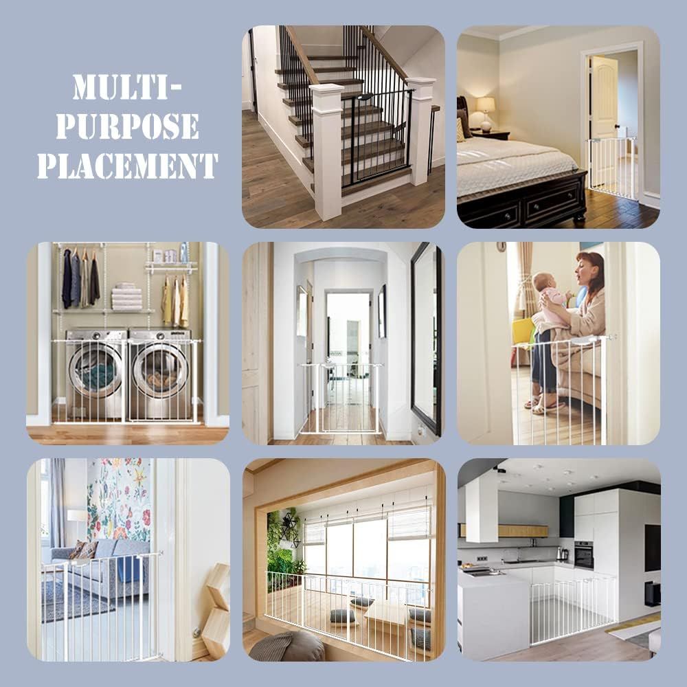 Triple Lock Baby Gate or Stair - Baby Gate Extra Wide recension och pris