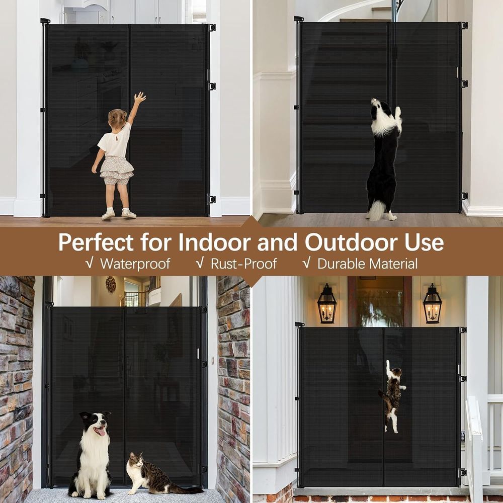 Reinorced 60 Inch Extra Tall C - Baby Gate Extra Wide recension och pris