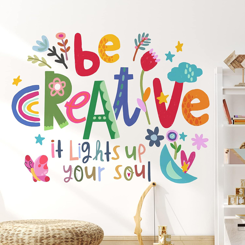 Be Creative Inspirational Quot - Baby Nursery Panelling recension och pris