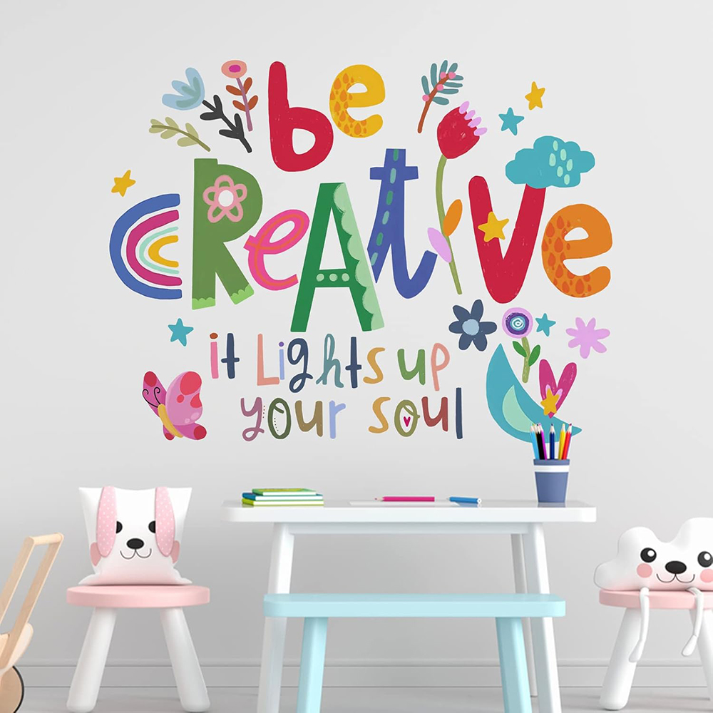 Be Creative Inspirational Quot - Baby Nursery Panelling recension och pris