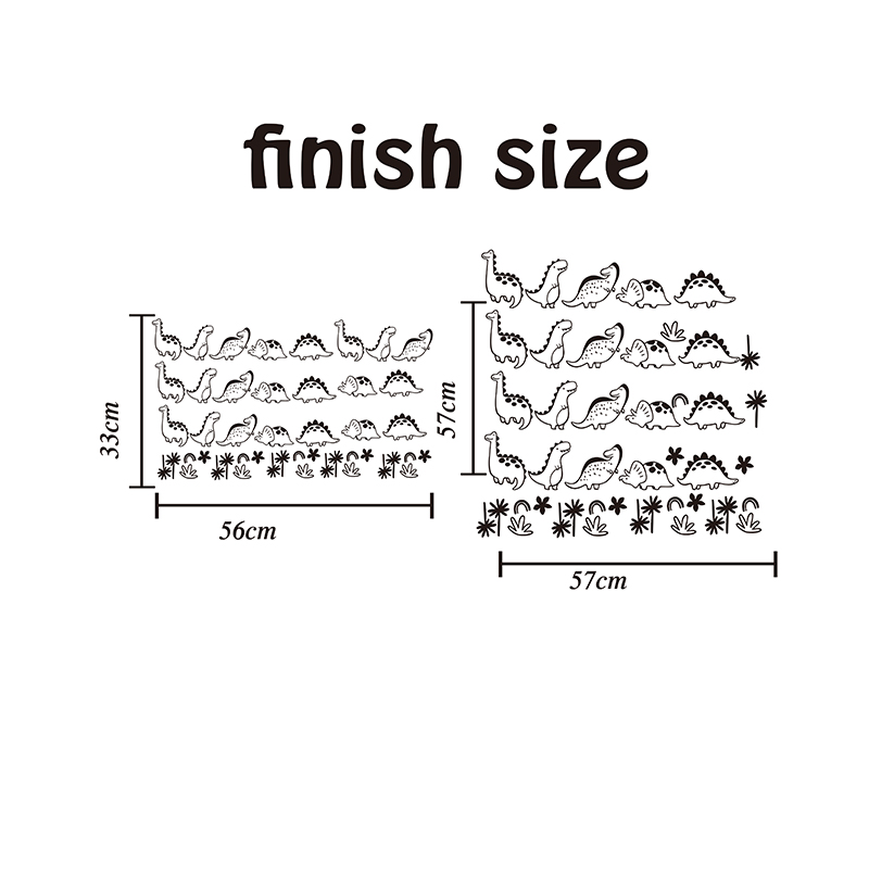 Geometric Dinosaur Tree Rainbo - Baby Nursery Panelling recension och pris