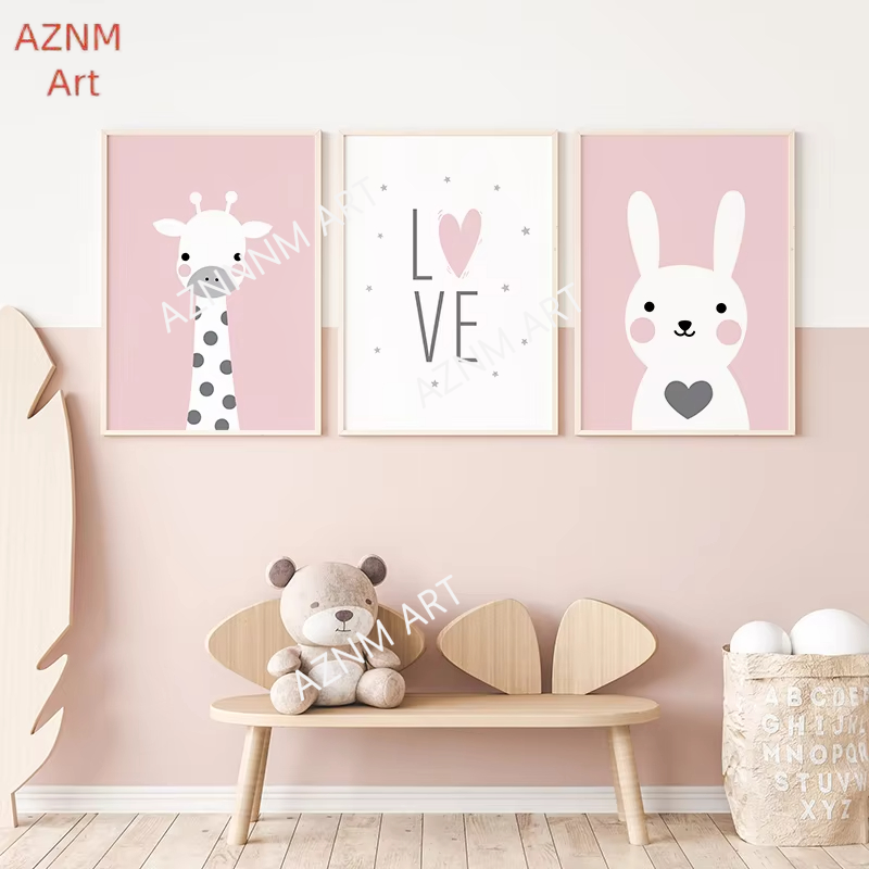 1/3Pcs Cute Simple Cartoon Pin - Baby Nursery Pink recension och pris
