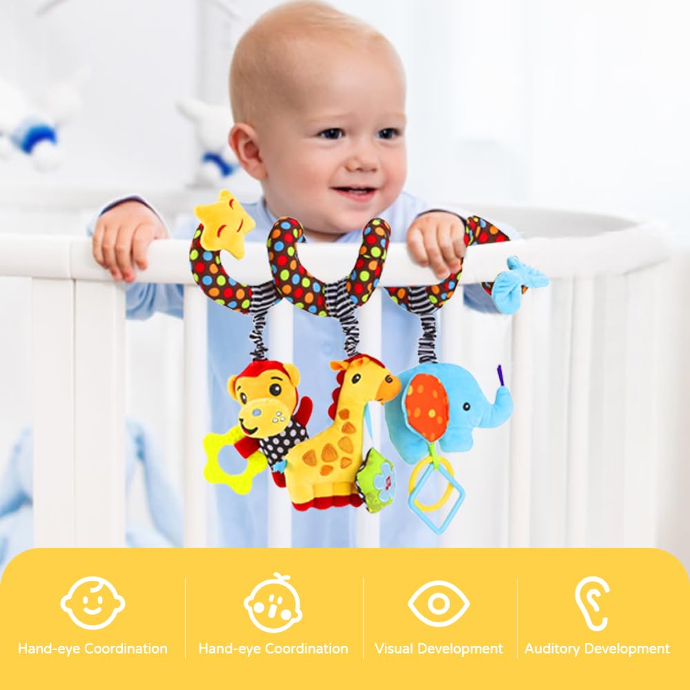 Baby Car Seat Stroller Spiral  - Crib Mobile Musical recension och pris