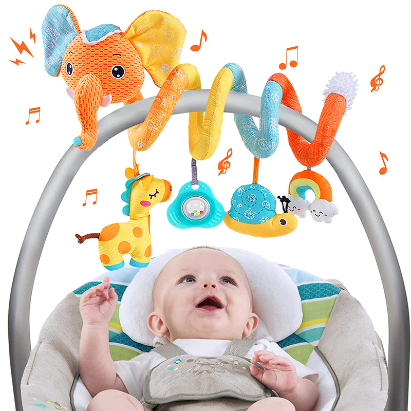 Car Seat Toys Infant Color Ele - Crib Mobile Musical recension och pris