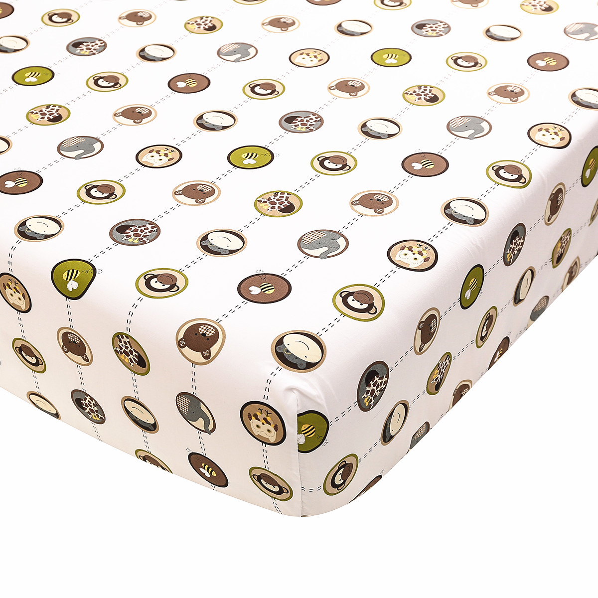 3Pcs Embroidered Newborn Baby  - Baby Nursery Jungle Theme recension och pris